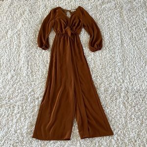 Burnt Orange Jumpsuit